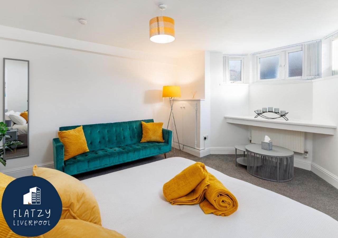 Flatzy - Modern Apartment Close To Football Stadiums 리버풀 외부 사진