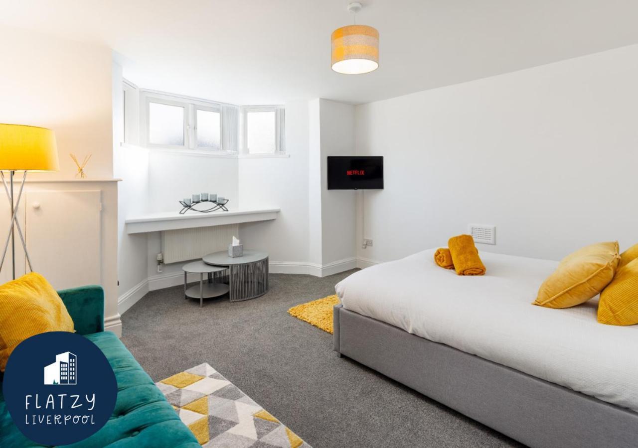 Flatzy - Modern Apartment Close To Football Stadiums 리버풀 외부 사진
